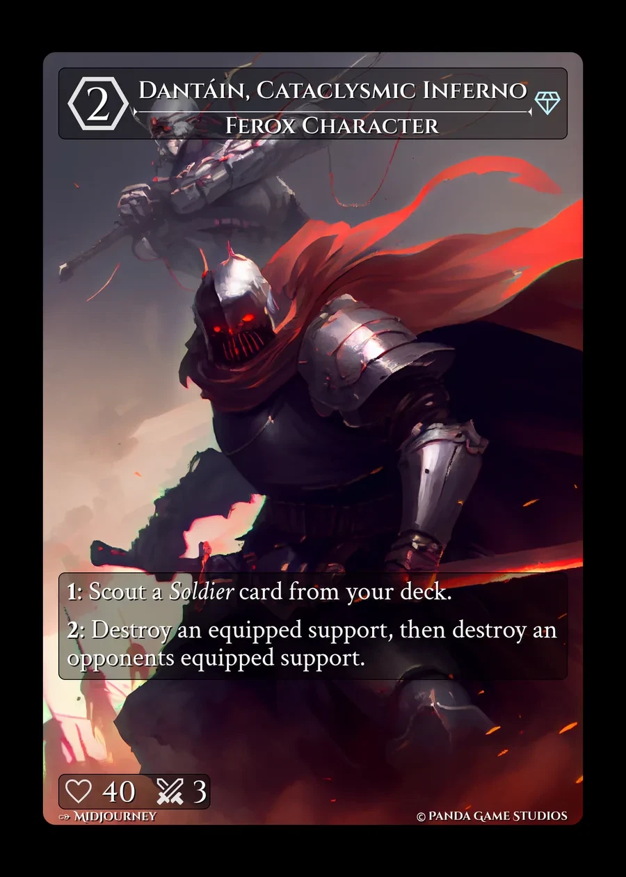 Dantáin, Cataclysmic Inferno